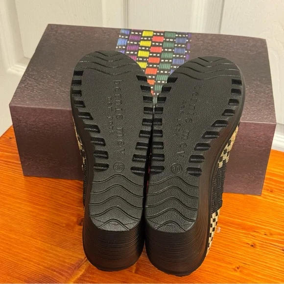 Bernie Mev Women's Lulia Bronze/Black Size 36 - Picture 6 of 7